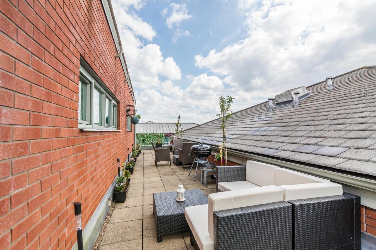 Raleigh Penthouse, Luxury Apartment With Balcony And Parking Nottingham Extérieur photo